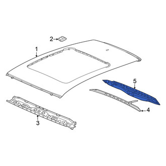 Acura OE - Rear Roof Header Panel