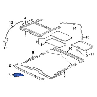 Acura OE - Sunroof Motor