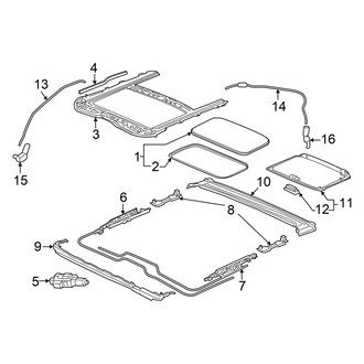 Acura OE - Roof - Sunroof (W/O Panoramic)