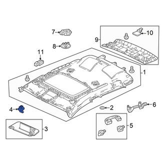 Acura OE - Sun Visor Holder