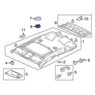 Acura OE - Roof Bezel