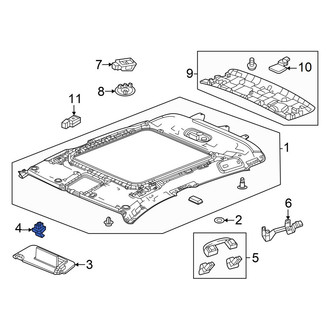 Acura OE - Sun Visor Holder