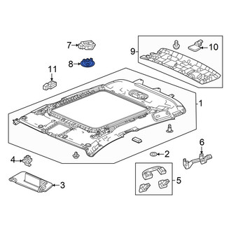 Acura OE - Roof Bezel