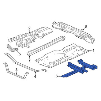 Acura OE - Front Left Floor Pan Crossmember