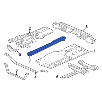 Acura OE - Front Right Floor Side Rail