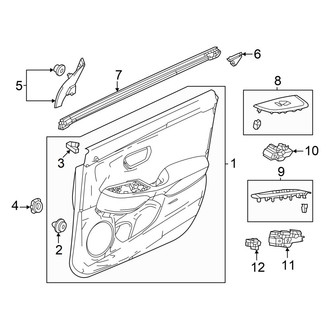 Acura OE - Front Door - Interior Trim