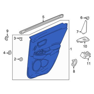 Acura OE - Front Right Inner Door Interior Trim Panel