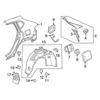 Acura OE - Quarter Panel & Components