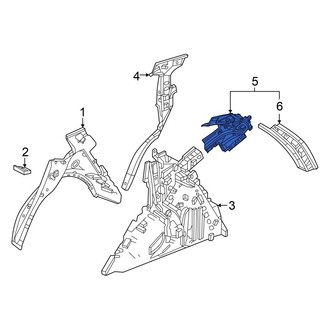 Acura OE - Left Body D-Pillar