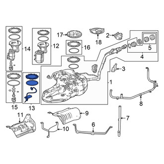 Acura OE - Fuel Sender and Hanger Assembly