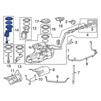 Acura OE - Fuel Pump Filter