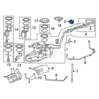 Acura OE - Upper Fuel Tank Bracket