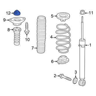Acura OE - Suspension Shock Absorber Mount Cap