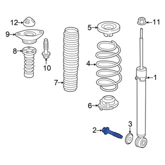 Acura OE - Suspension Shock Absorber Bolt
