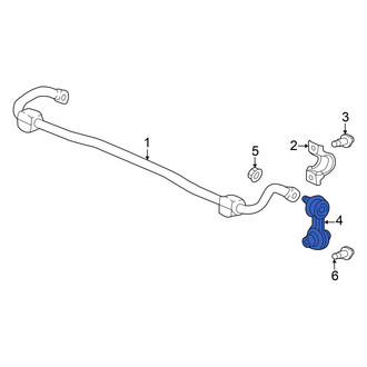 Acura OE - Rear Suspension Stabilizer Bar Link