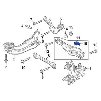 Acura OE - Rear Lower Coil Spring Insulator