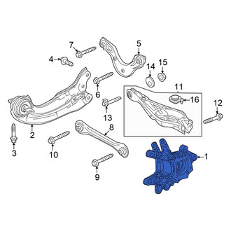 Acura OE - Rear Right Suspension Knuckle