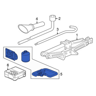 Acura OE - Tire Repair Kit