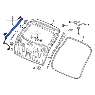 Acura OE - Rear Left Liftgate Lift Support