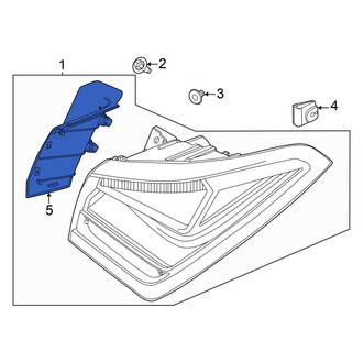 Acura OE - Rear Left Tail Light Bezel
