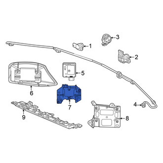 Acura OE - Blind Spot Detection System Warning Sensor Bracket