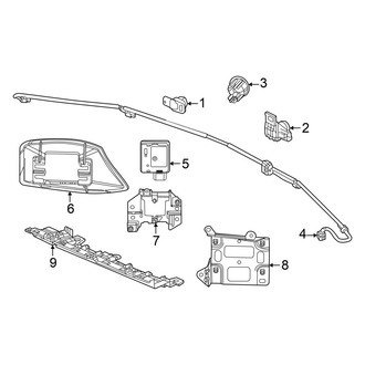 Acura OE - Rear Bumper - Electrical Components