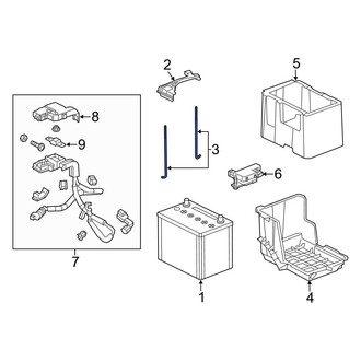 Acura OE - Battery Hold Down Stud