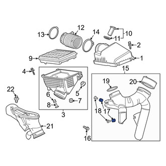 Acura OE - Engine Air Intake Resonator Insulator