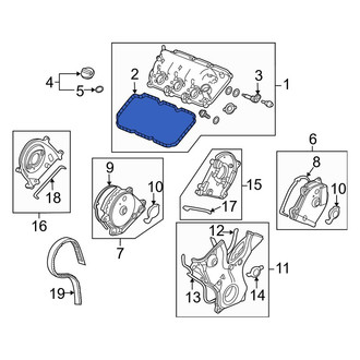 Acura OE - Left Engine Valve Cover Gasket