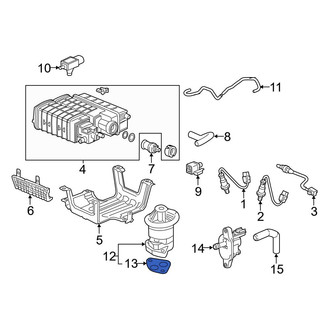 Acura OE - Exhaust Gas Recirculation (EGR) Valve Gasket