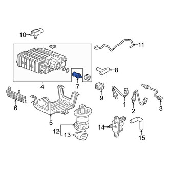 Acura OE - Vapor Canister Purge Valve Assembly