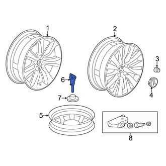 Acura OE - Spare Tire Bolt