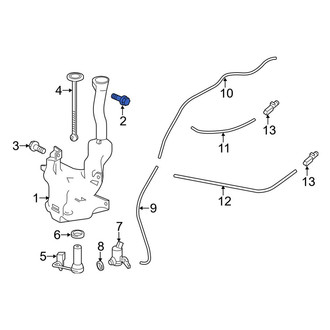 Acura OE - Fender Liner Retainer