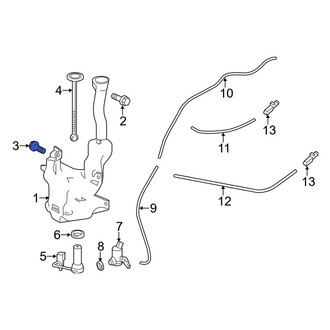 Acura OE - Door Check Bolt