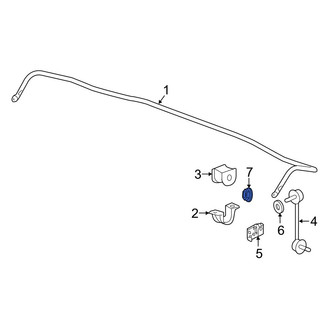 Acura OE - Rear Suspension Stabilizer Bar Link Nut