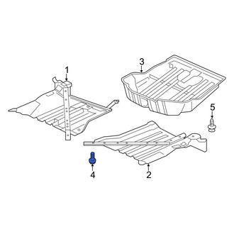 Acura OE - Floor Pan Splash Shield Bolt