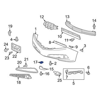Acura OE - Valance Panel Nut