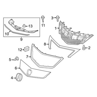 Acura OE - Grille & Components
