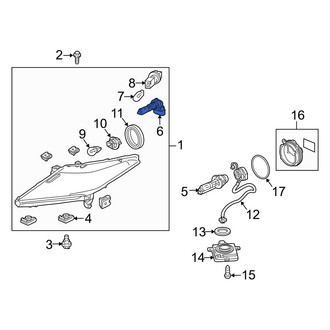 Acura OE - Front Headlight Bulb