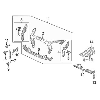 Acura OE - Radiator Support