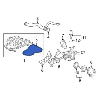 Acura OE - Engine Water Pump Gasket