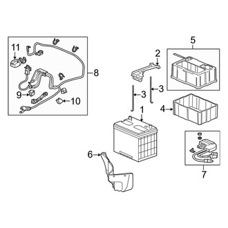 Acura OE - Electrical - Battery