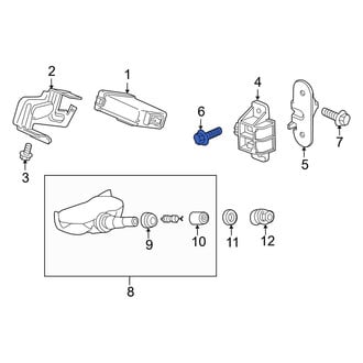 Acura OE - Bumper Cover Bolt