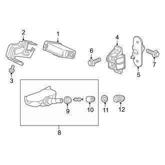 Acura OE - Electrical - Tire Pressure Monitor Components