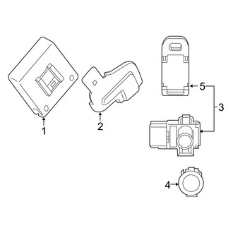 Acura OE - Electrical Components (Parking Sensor)