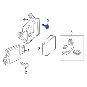 Acura OE - Blind Spot Detection System Warning Sensor Bolt