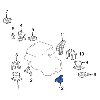 Acura OE - Automatic Transmission Mount