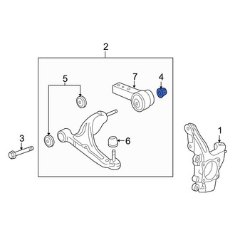 Acura OE - Front Suspension Control Arm Nut