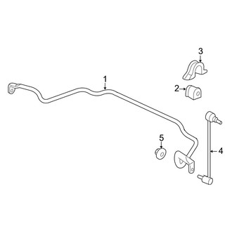 Acura OE - Front Suspension - Stabilizer Bar & Components