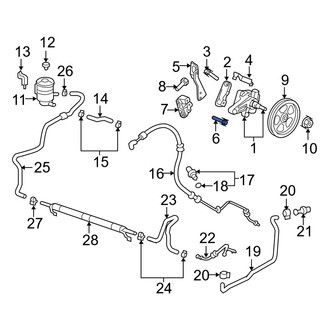 Acura OE - Alternator Bracket Bolt